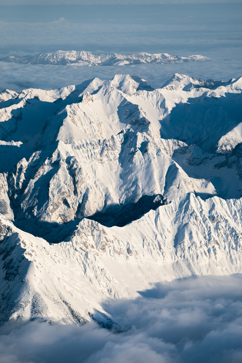 blick auf die berge bei rum